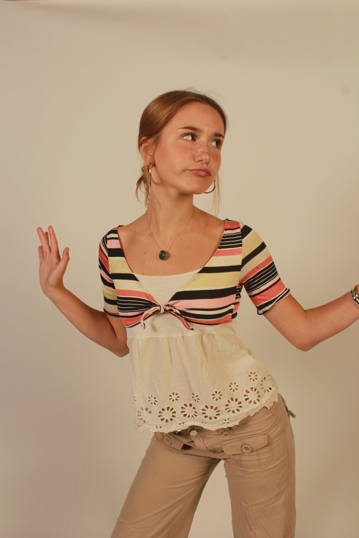 Ballerina Bolero, Sorbet Stripes
